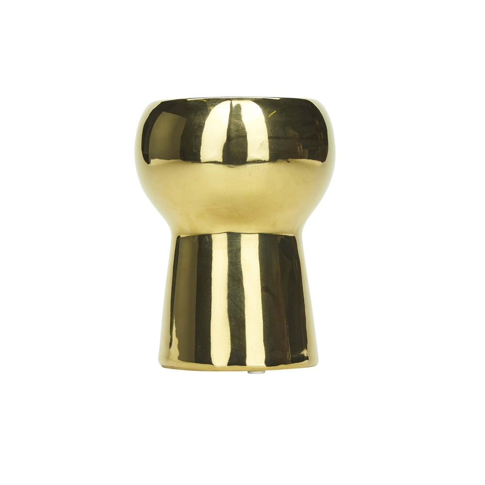 Product photograph of Cozy Living Flower Pot Gold Large from Olivia's