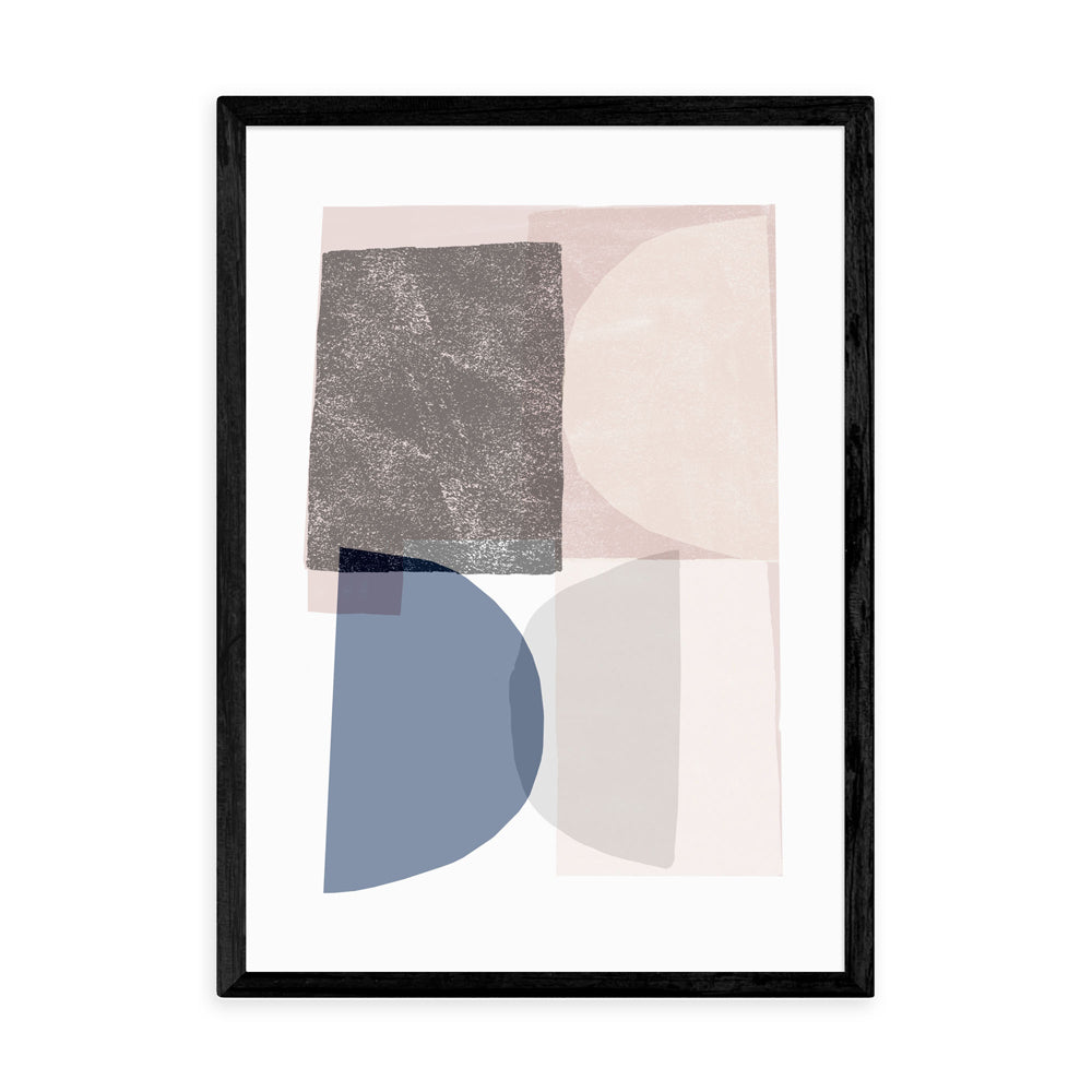 Product photograph of Monolith I By Francesca Iannaccone - A3 Black Framed Art Print from Olivia's