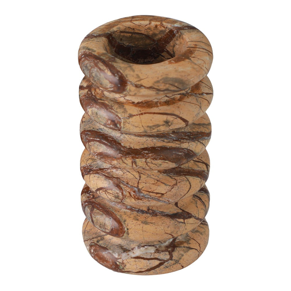 Product photograph of Liang Eimil Bendum I Vase Brown from Olivia's