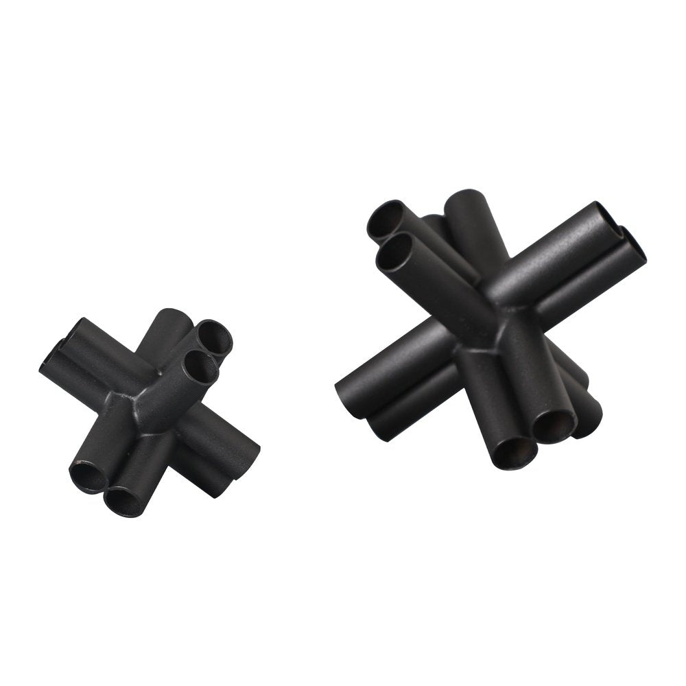 Product photograph of Liang Eimil X Cross Sculpture Set Of 2 from Olivia's