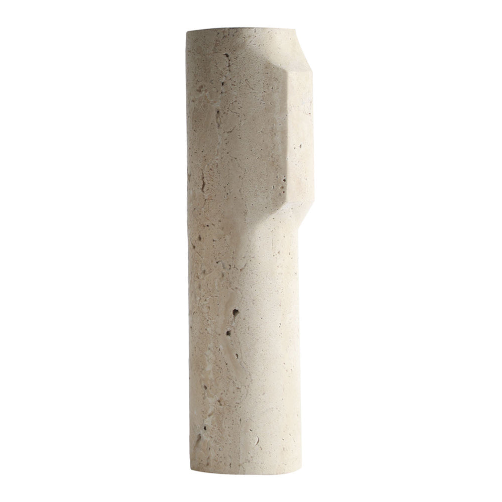 Product photograph of Liang Eimil Oakley Vase Beige Large from Olivia's.