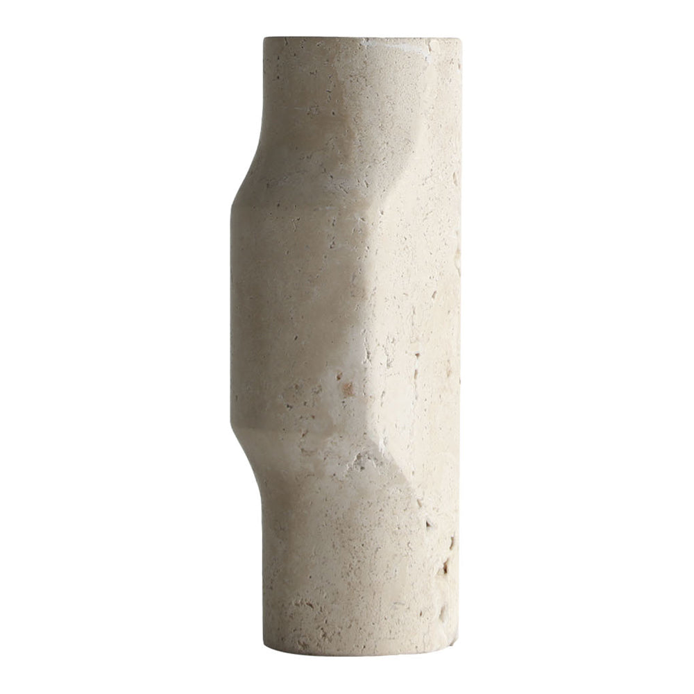 Product photograph of Liang Eimil Oakley Vase Beige Small from Olivia's