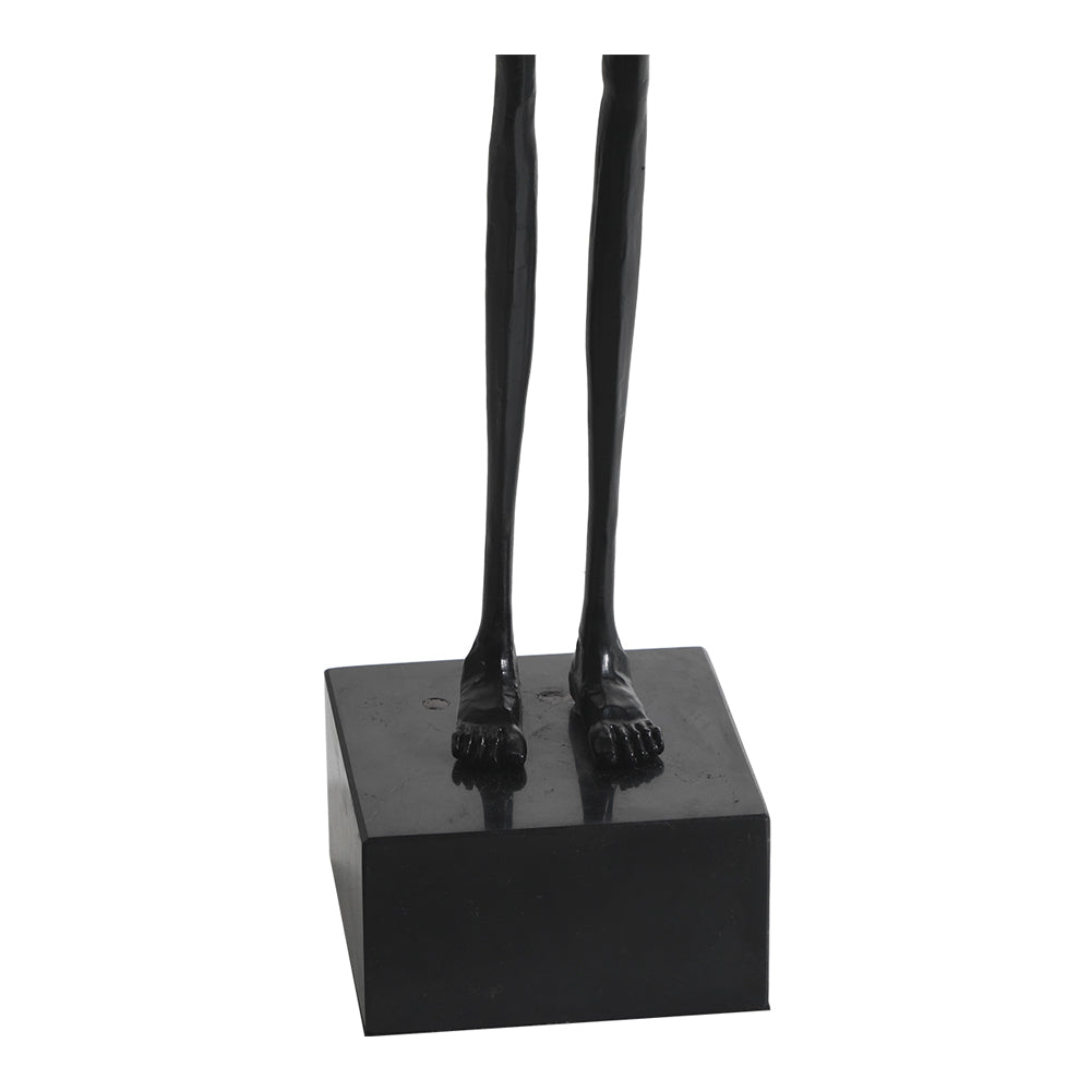 Product photograph of Liang Eimil Samuel Sculpture Black Outlet from Olivia's.