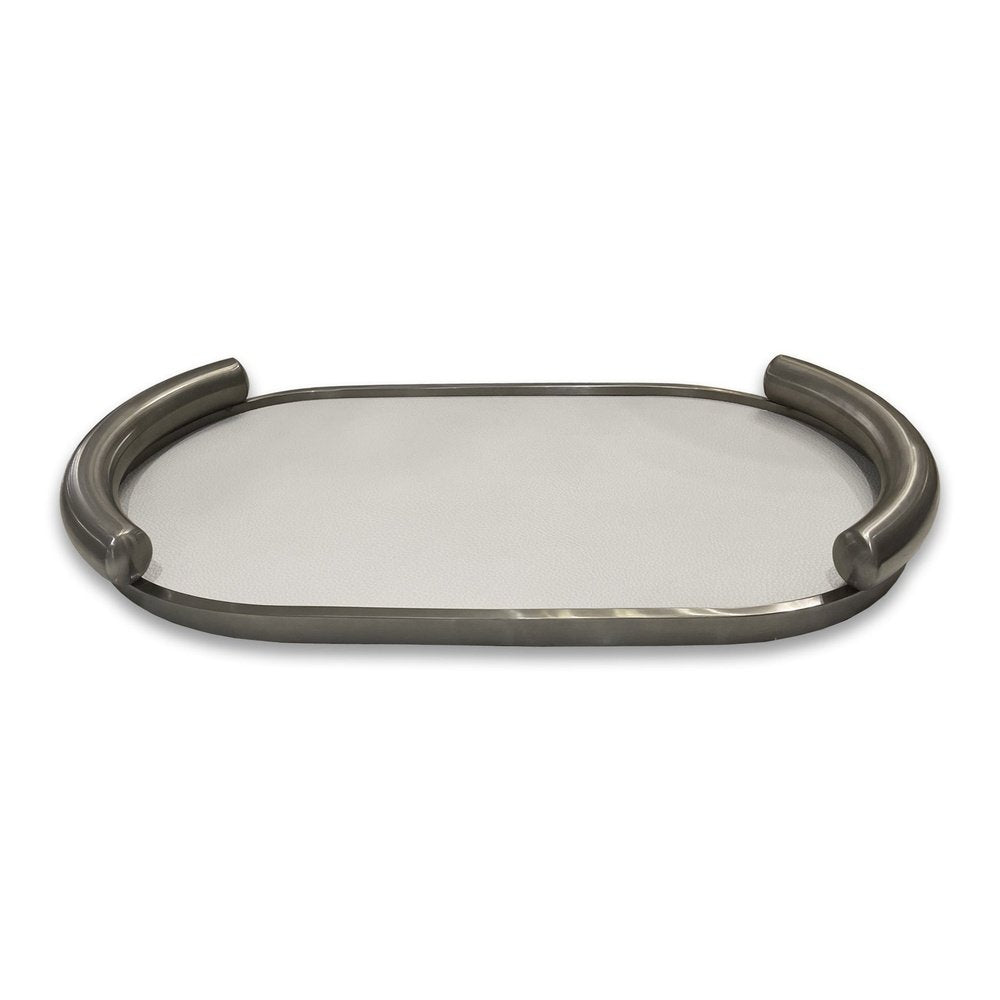 Product photograph of Liang Eimil Crocodile Leather Tray from Olivia's