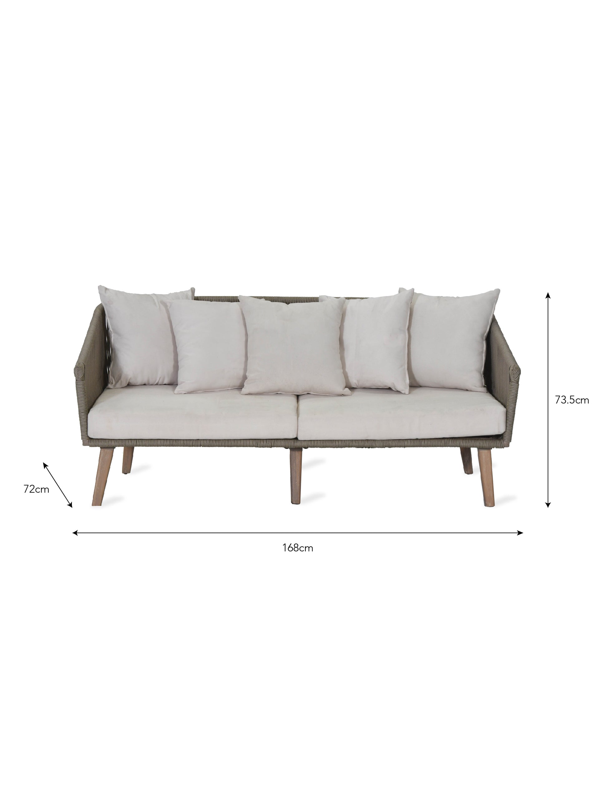 Product photograph of Garden Trading Colwell Sofa from Olivia's.