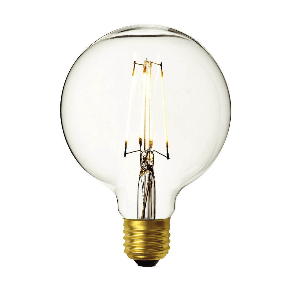 Product photograph of Industville Vintage Led Edison Bulb Old Filament Lamp - 7w E27 Globe G125 - Clear from Olivia's