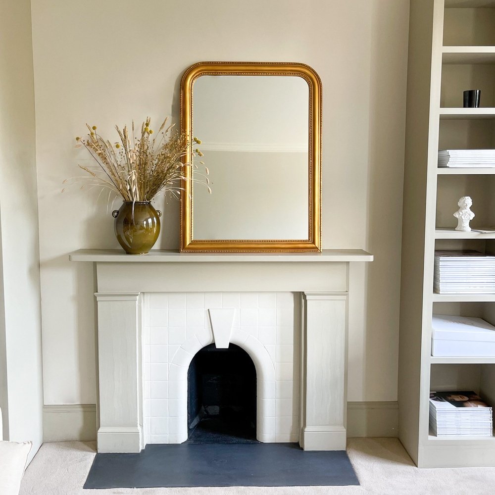 Product photograph of Gallery Interiors Worthington Gold Mirror Rectangle from Olivia's.