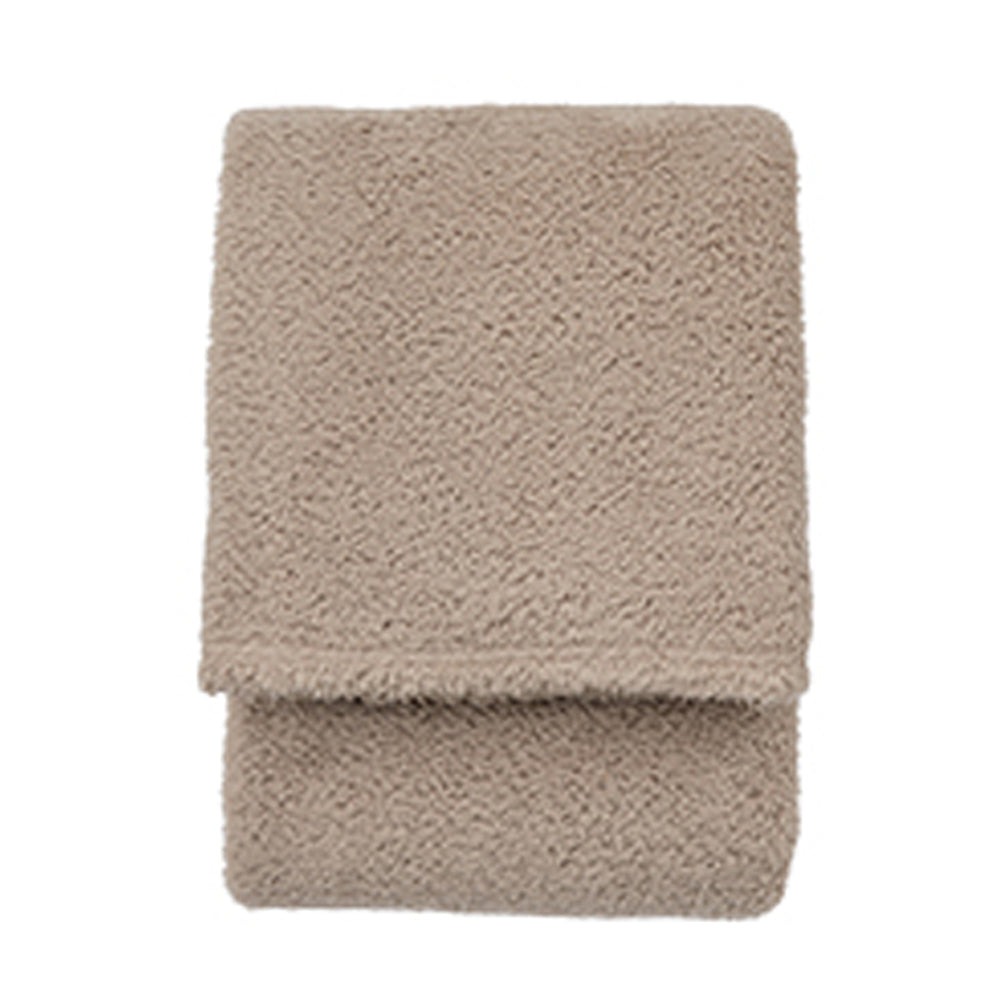 Product photograph of Gallery Interiors Fluffy Fleece Throw In Taupe from Olivia's