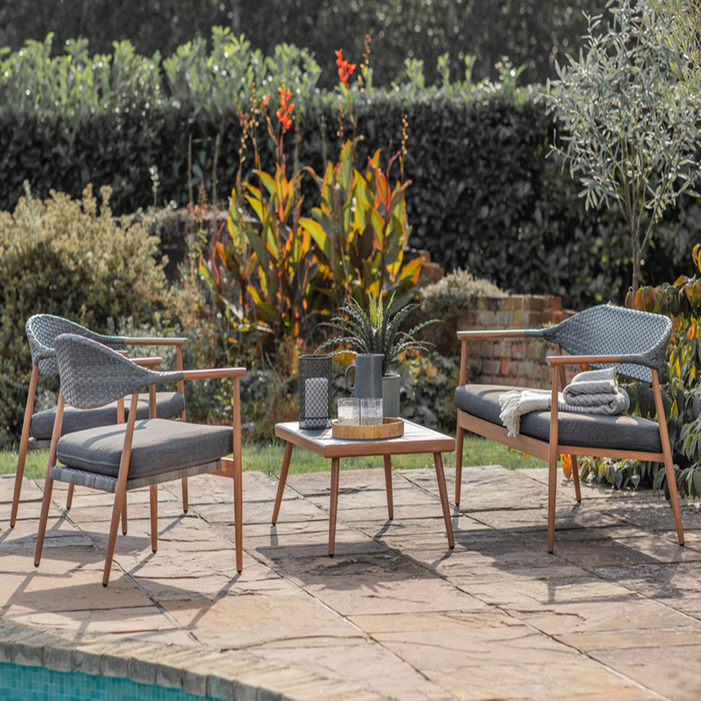 Product photograph of Gallery Outdoor Milena Lounge Set Natural from Olivia's