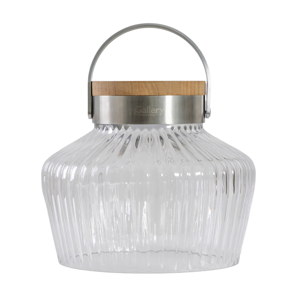 Product photograph of Gallery Interiors Mitzi Outdoor Led Solar Lantern Large from Olivia's
