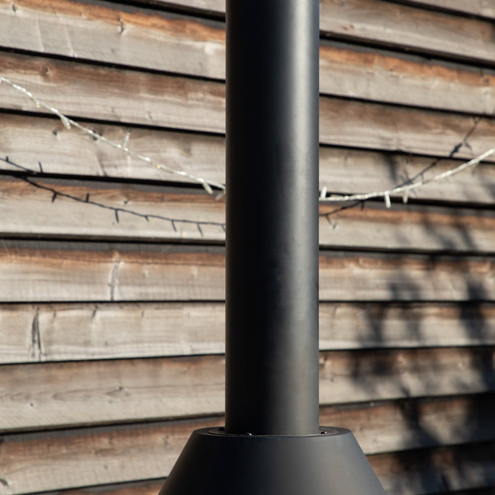 Product photograph of Gallery Interiors Firefly Chiminea With Pizza Oven from Olivia's.