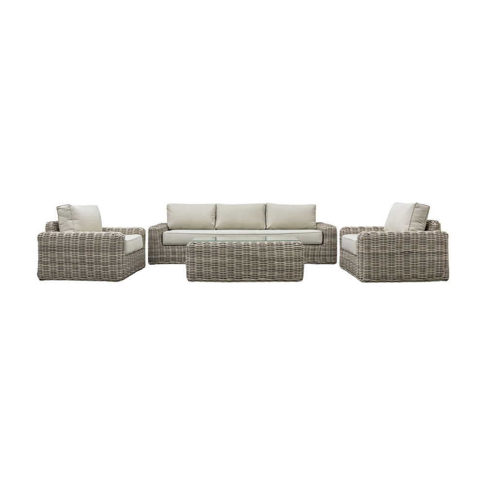 Product photograph of Gallery Interiors Reggie Outdoor Lounge Set from Olivia's