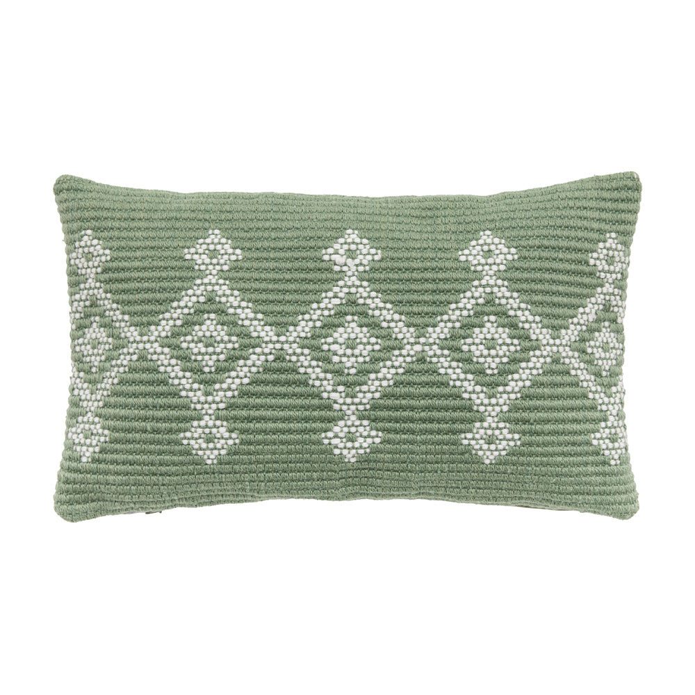 Gallery Interiors Montrose In Sage Cushion Cover