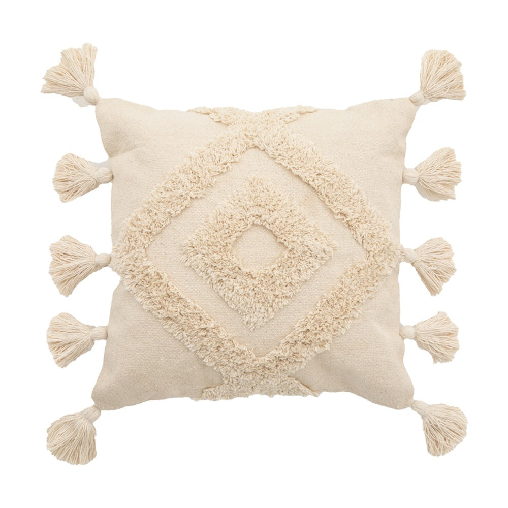 Product photograph of Gallery Interiors Kola Cushion Cover In Natural from Olivia's