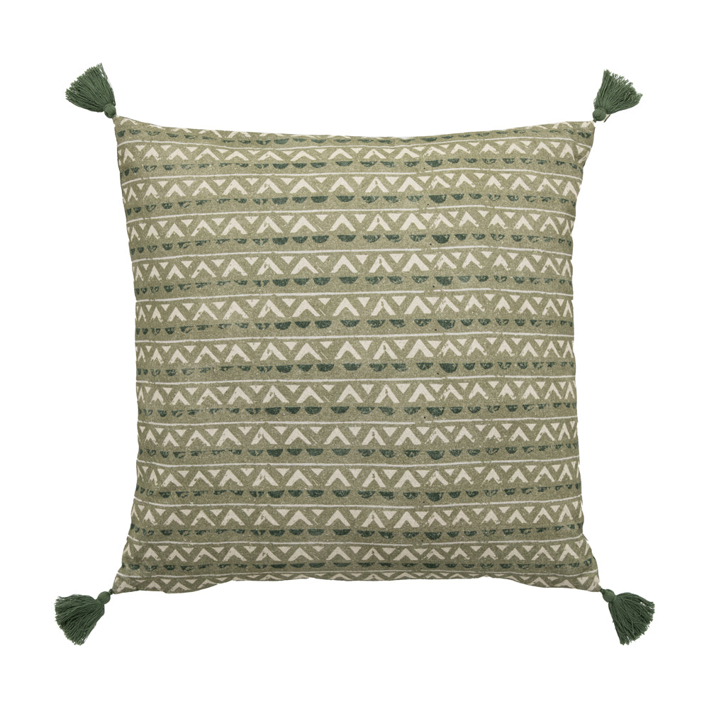 Product photograph of Gallery Interiors Picual Khaki Cushion Cover from Olivia's