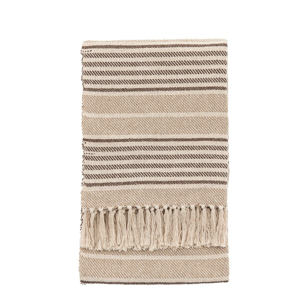 Product photograph of Gallery Interiors Callo Throw In Natural from Olivia's