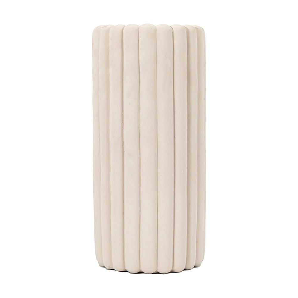 Product photograph of Gallery Interiors Castella Vase In Taupe from Olivia's