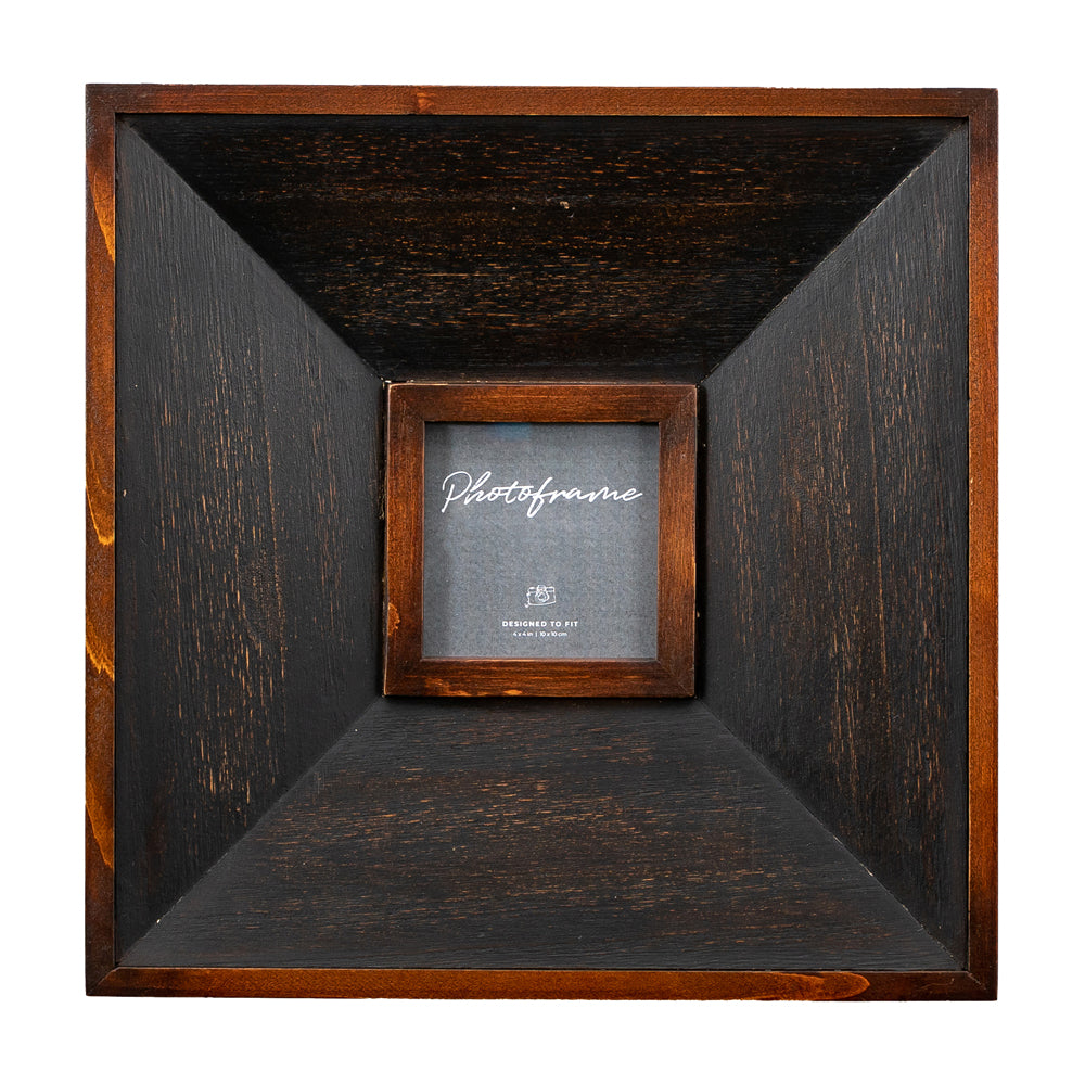Product photograph of Gallery Interiors Stroud Square Frame In Black from Olivia's