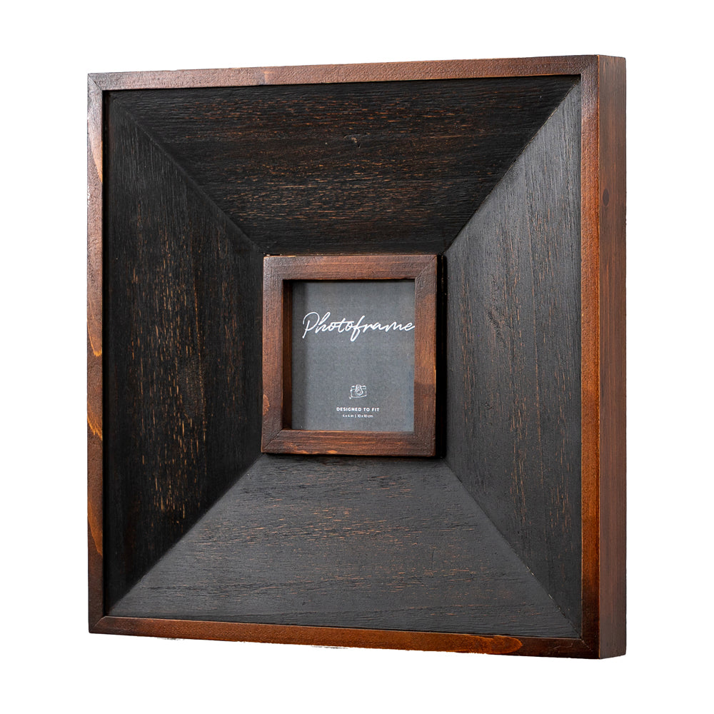 Product photograph of Gallery Interiors Stroud Square Frame In Black from Olivia's.