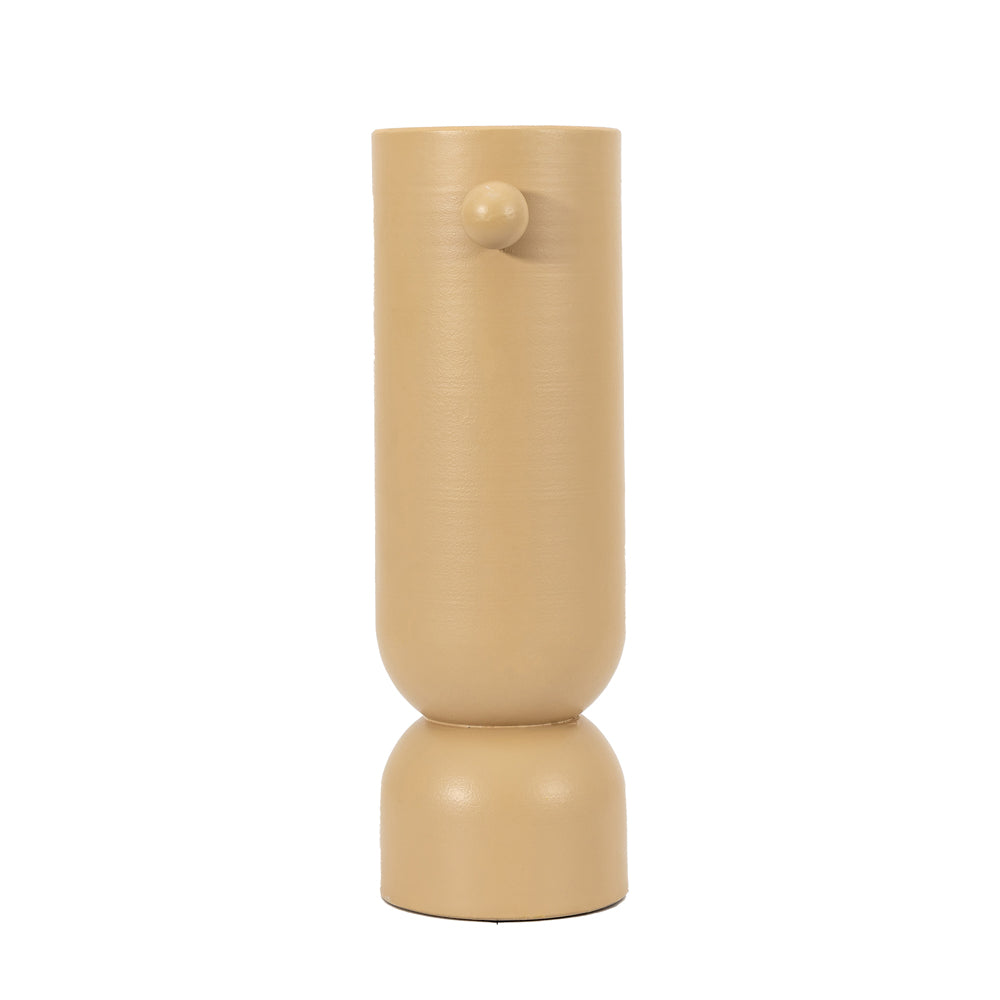 Product photograph of Gallery Interiors Venus Vase In Pebble from Olivia's.