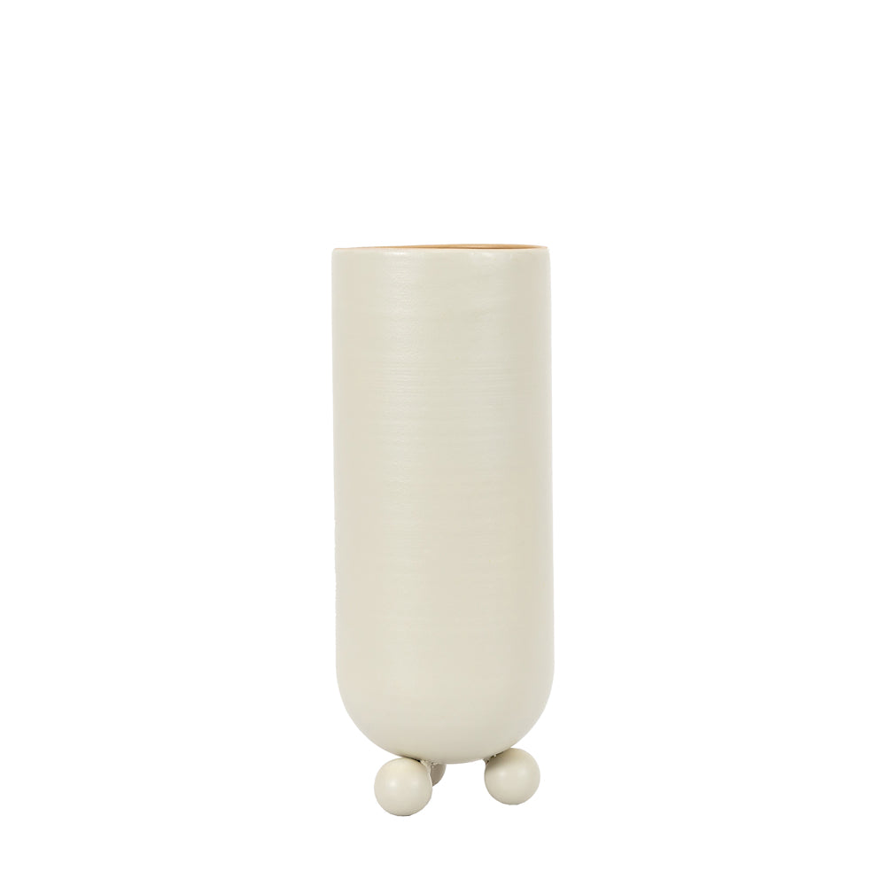 Product photograph of Gallery Interiors Venus Vase In Grey from Olivia's.