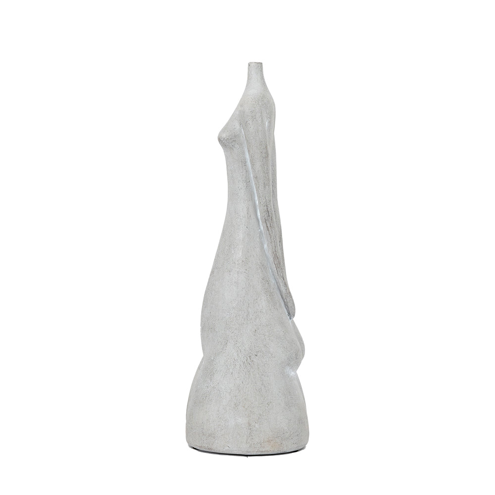 Product photograph of Gallery Interiors Cassie Sculpture In Grey Large from Olivia's.