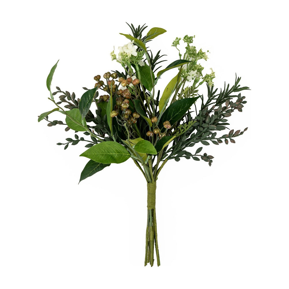 Product photograph of Gallery Interiors Faux Mixed Greenery Arrangement Small from Olivia's.
