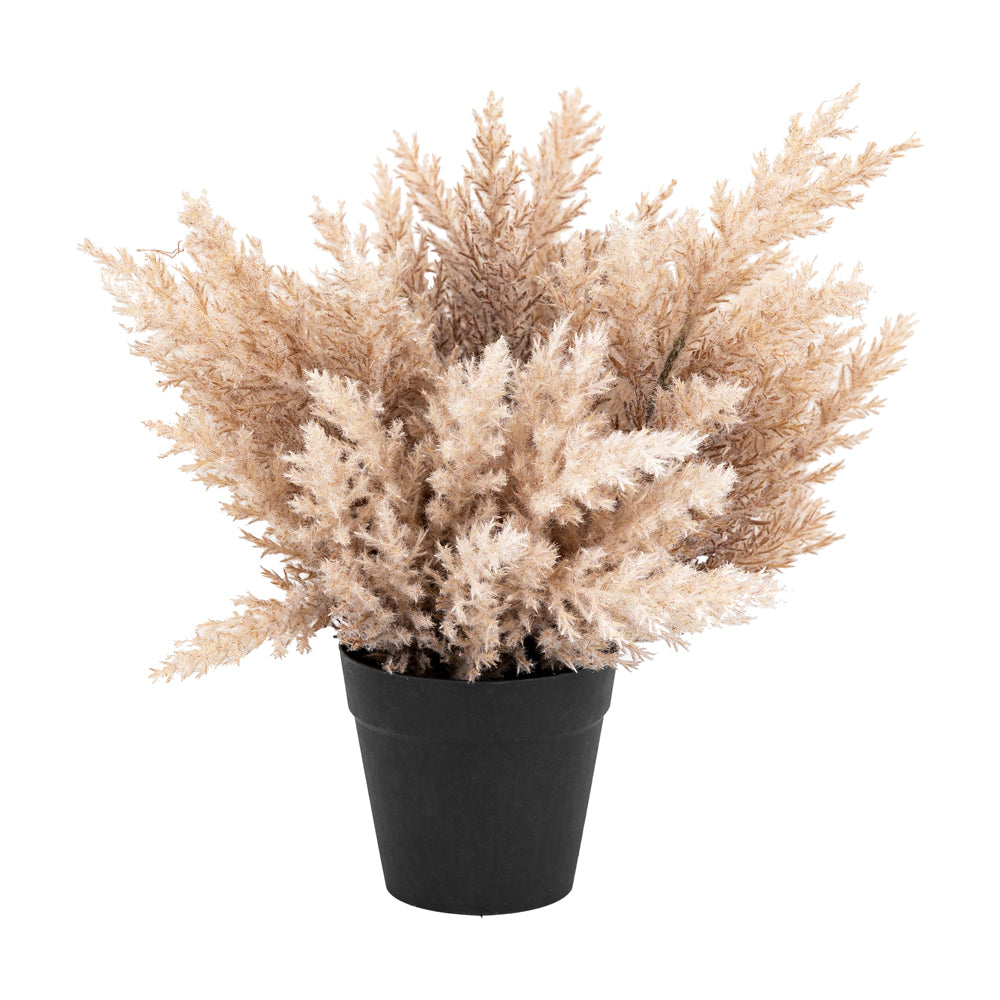Product photograph of Gallery Interiors Faux Potted Broom Corn Bush from Olivia's.