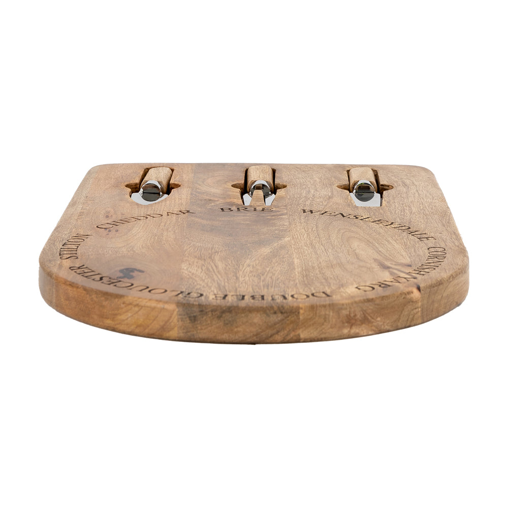 Product photograph of Gallery Interiors Willis Cheese Board Set from Olivia's.