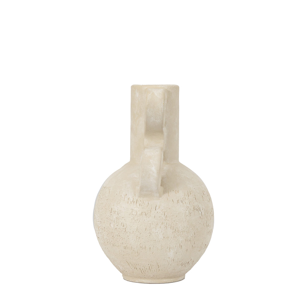 Product photograph of Gallery Interiors Samba Vase In Light Grey from Olivia's.