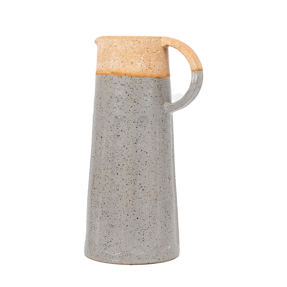 Product photograph of Gallery Interiors Fallow Pitcher Vase In Natural from Olivia's.