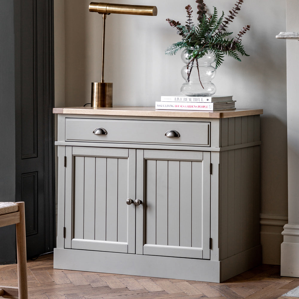 Product photograph of Gallery Interiors Sandon 2 Door Sideboard In Prairie from Olivia's.