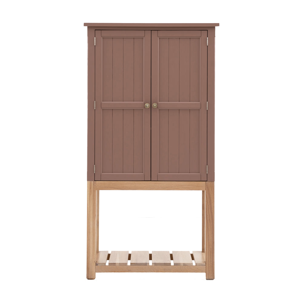 Product photograph of Gallery Interiors Sandon 2 Door Cupboard In Clay from Olivia's