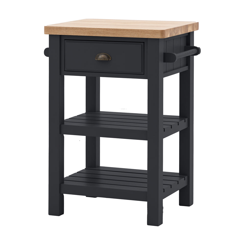 Product photograph of Gallery Interiors Sandon Butchers Block In Meteor from Olivia's.