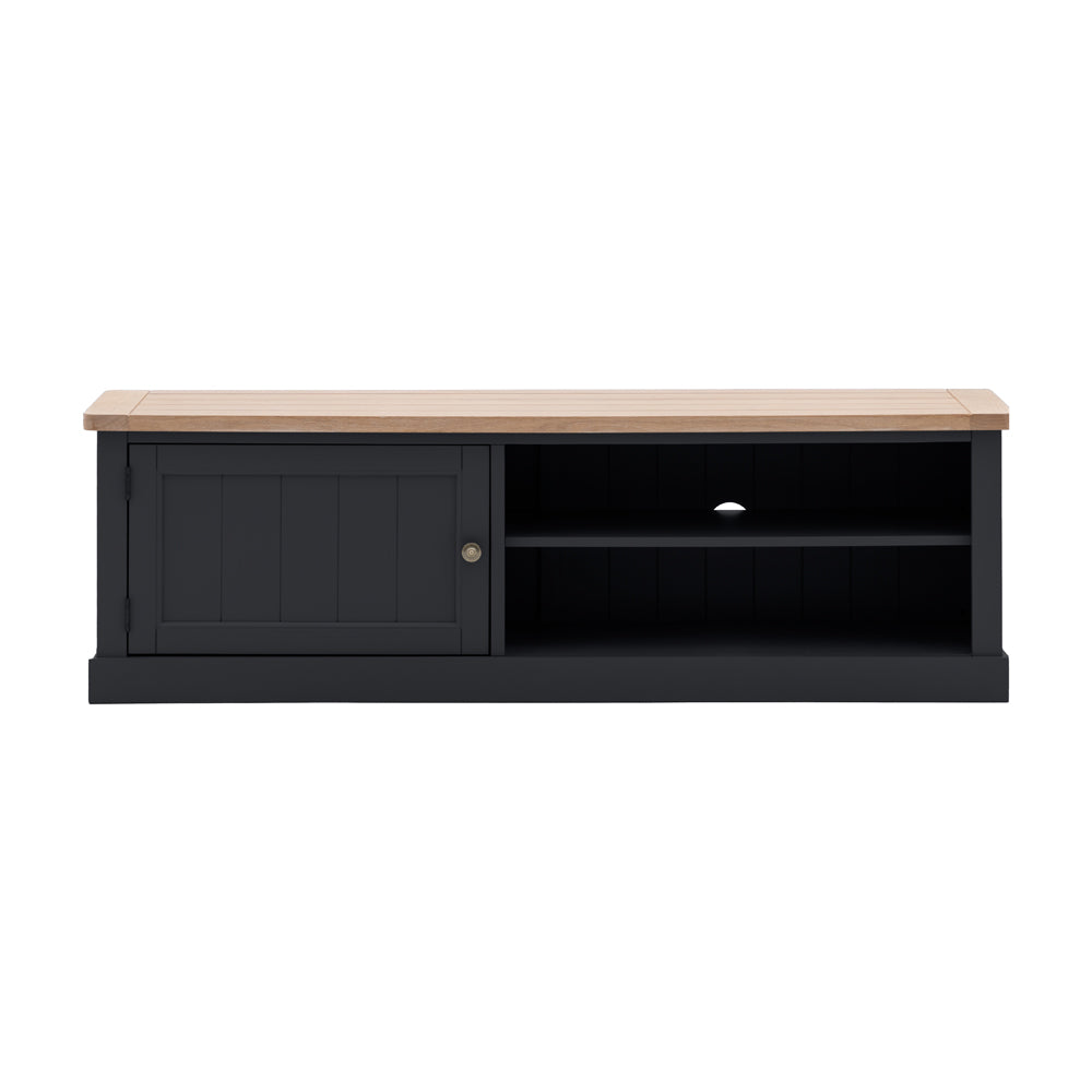 Product photograph of Gallery Interiors Sandon Media Unit In Meteor from Olivia's