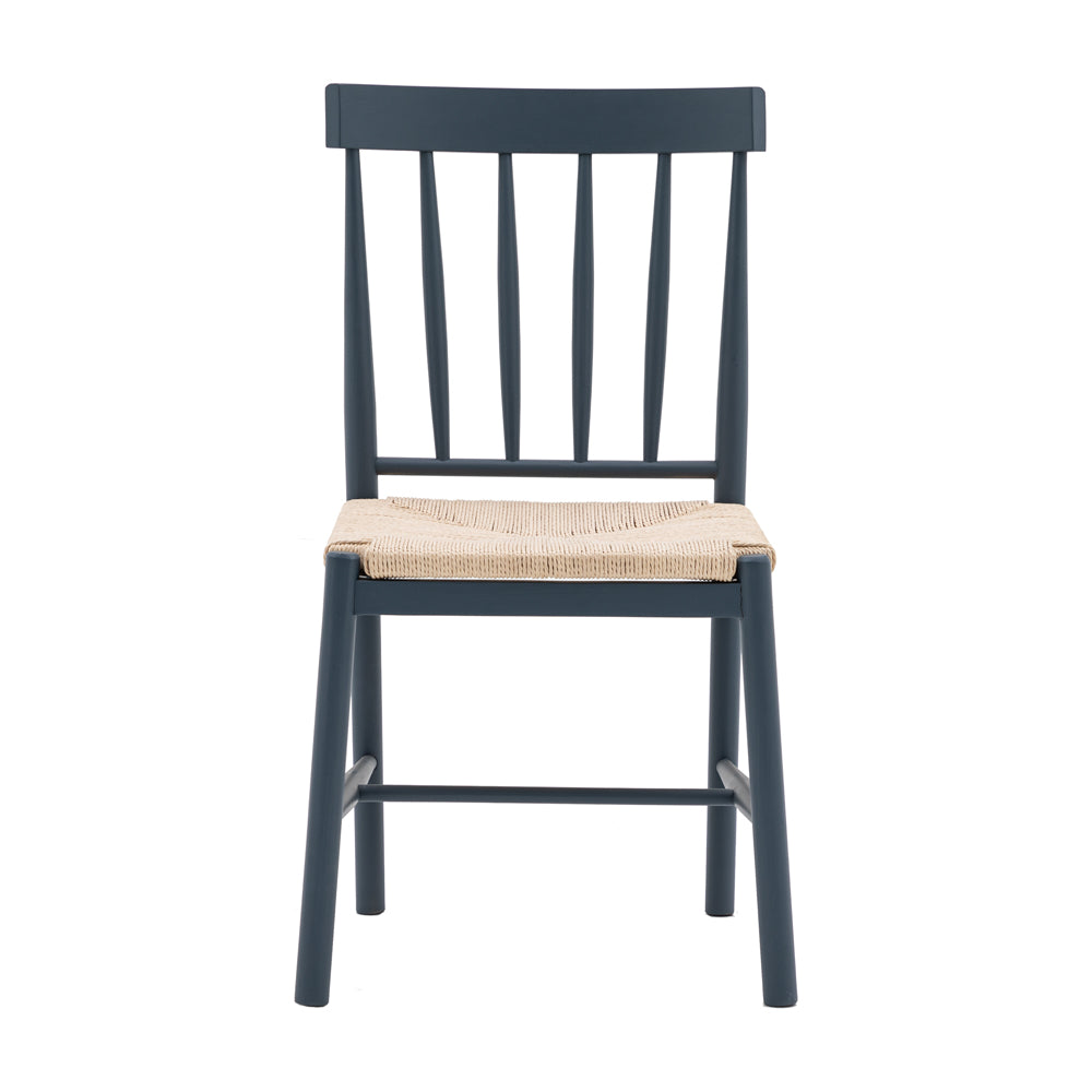 Gallery Interiors Set Of 2 Sandon Dining Chair In Meteor