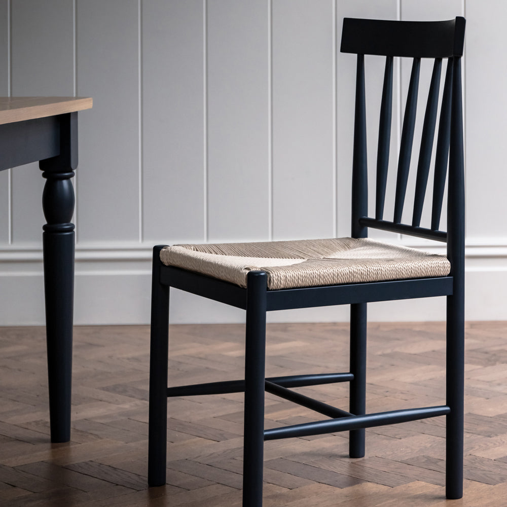 Product photograph of Gallery Interiors Set Of 2 Sandon Dining Chair In Meteor from Olivia's.