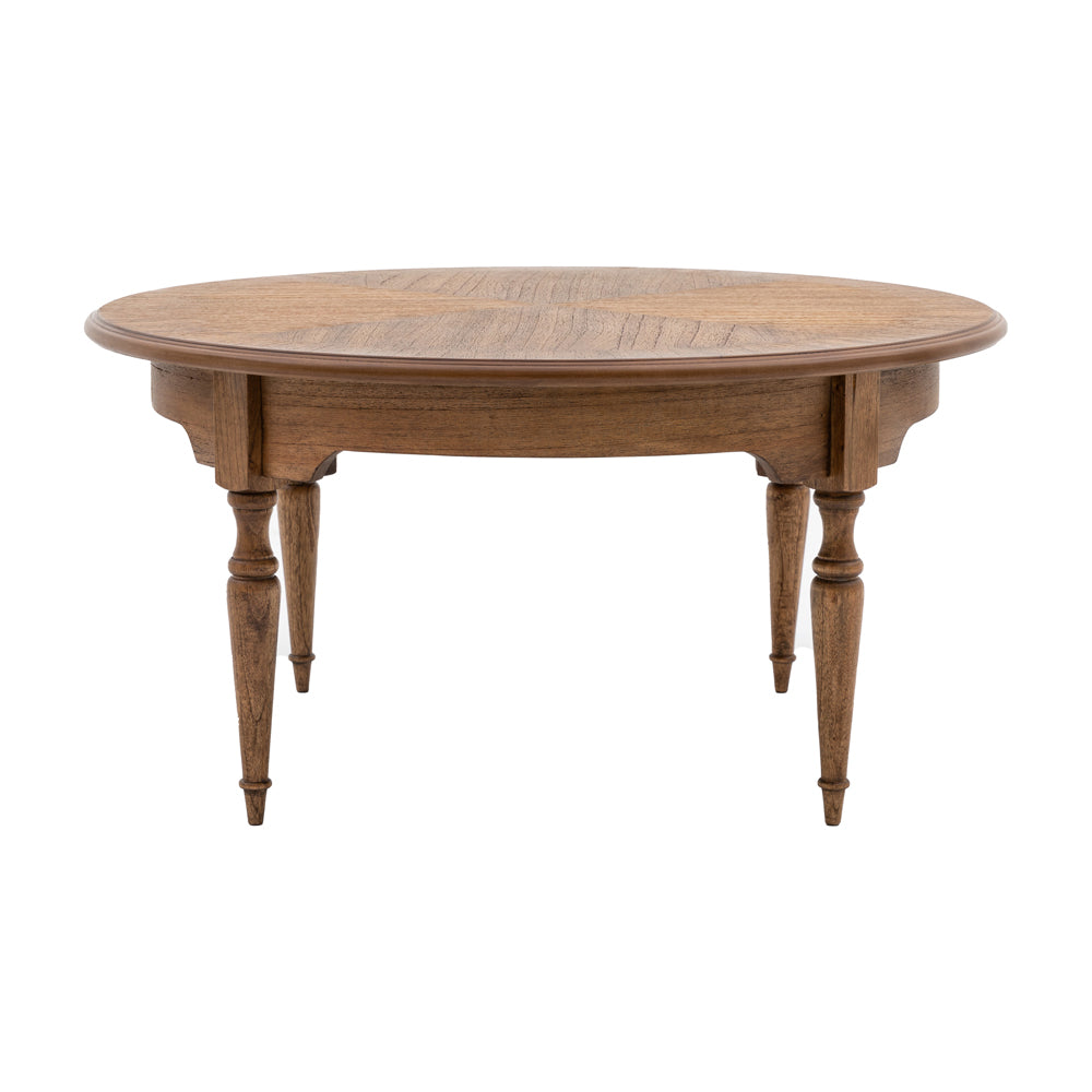 Product photograph of Gallery Interiors Highgate Coffee Table In Natural Wood from Olivia's