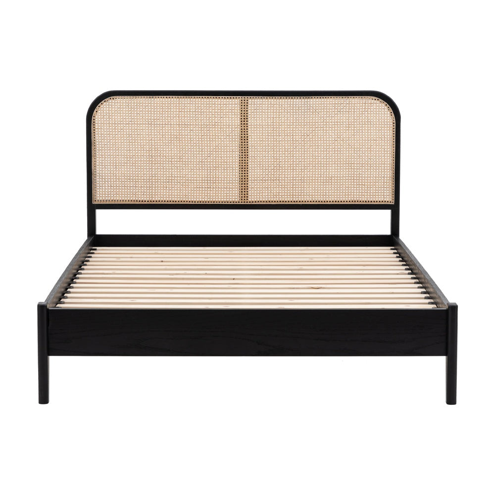 Gallery Interiors Sawyer Bed In Black Natural King