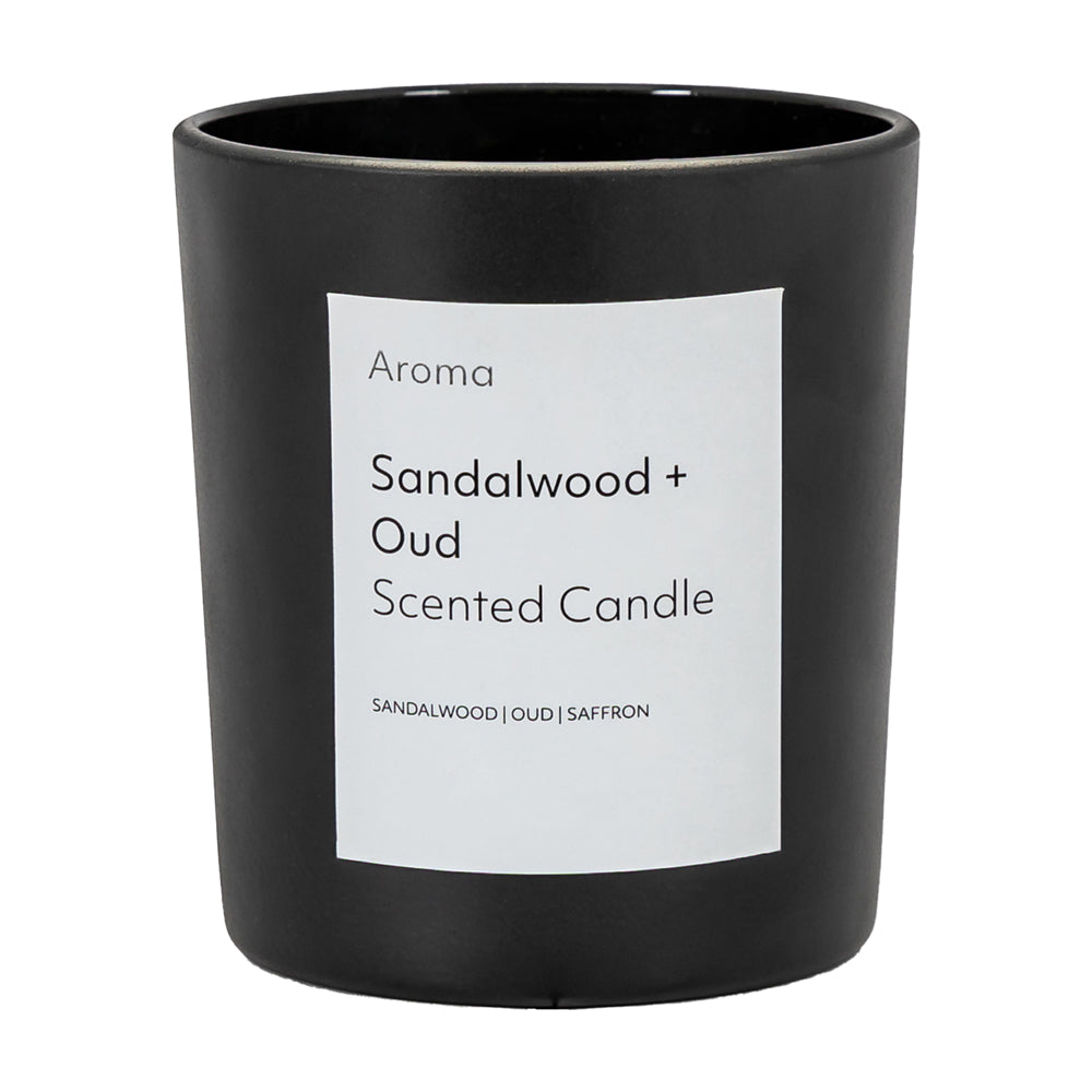 Product photograph of Gallery Interiors Aroma Votive Sandalwood Oud Scent Large from Olivia's