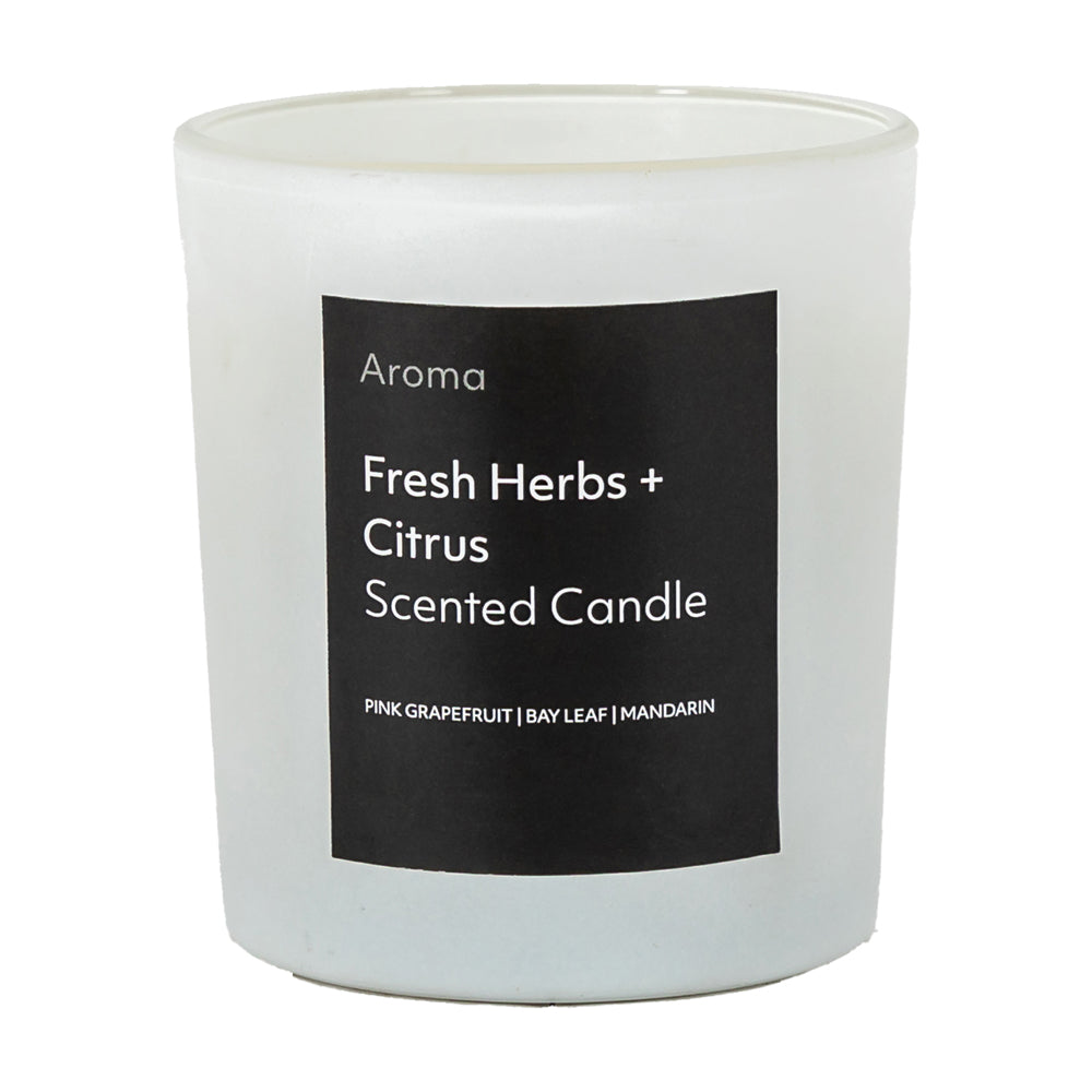 Product photograph of Gallery Interiors Aroma Votive In Fresh Herbs Citrus Scent Small from Olivia's