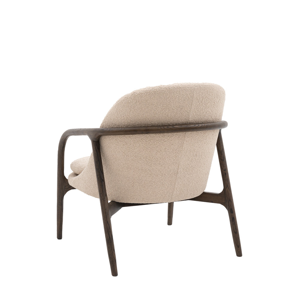 Product photograph of Gallery Interiors Alesso Armchair In Taupe from Olivia's.