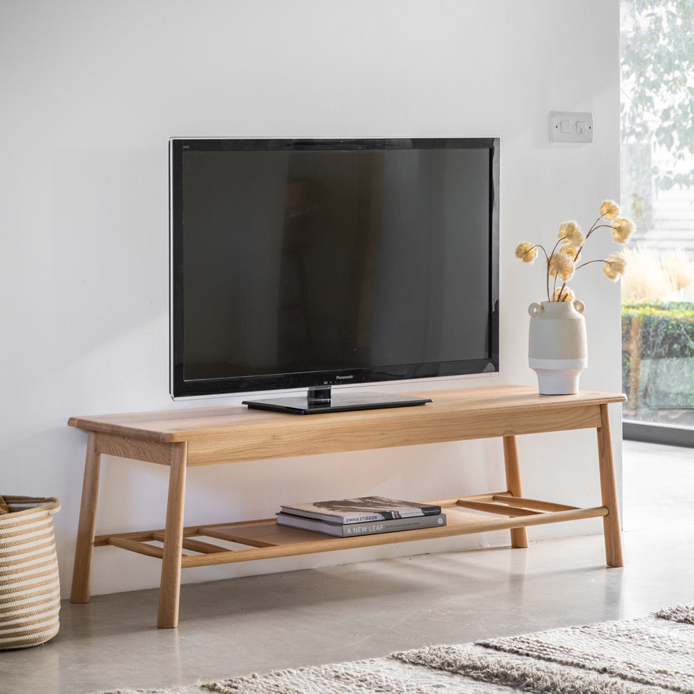 Product photograph of Gallery Interiors Walter Media Unit In Natural from Olivia's.