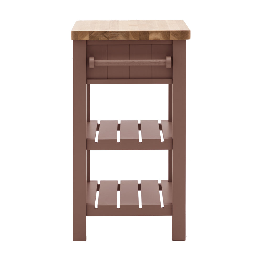 Product photograph of Gallery Interiors Sandon Butchers Block In Clay from Olivia's.