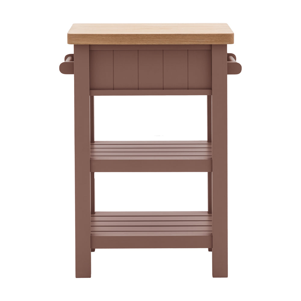 Product photograph of Gallery Interiors Sandon Butchers Block In Clay from Olivia's.