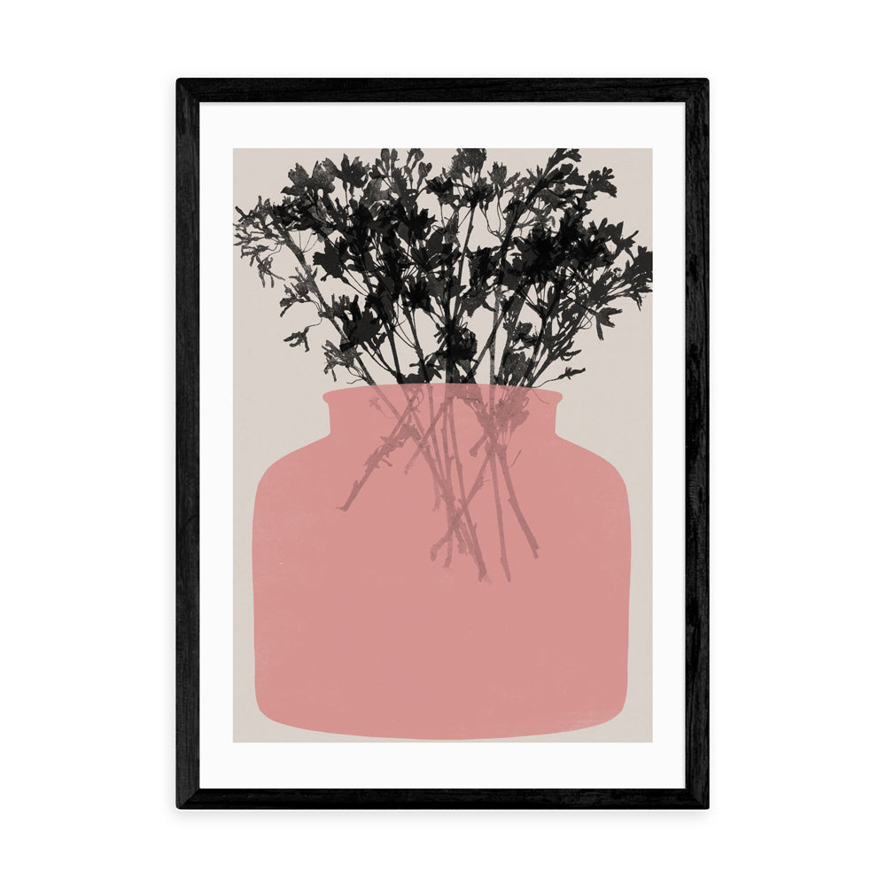 Product photograph of Gatherings 1 By Garima Dhawan - A3 Black Framed Art Print from Olivia's