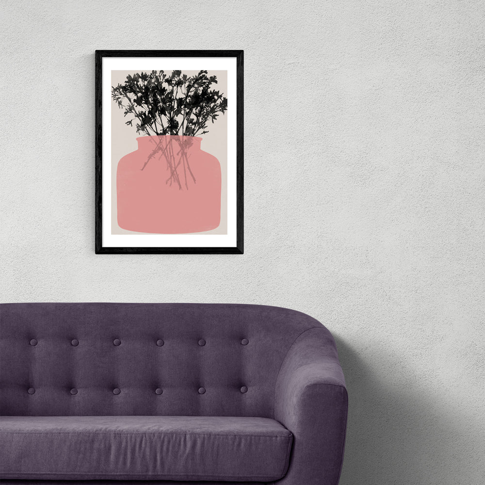 Product photograph of Gatherings 1 By Garima Dhawan - A3 Black Framed Art Print from Olivia's.
