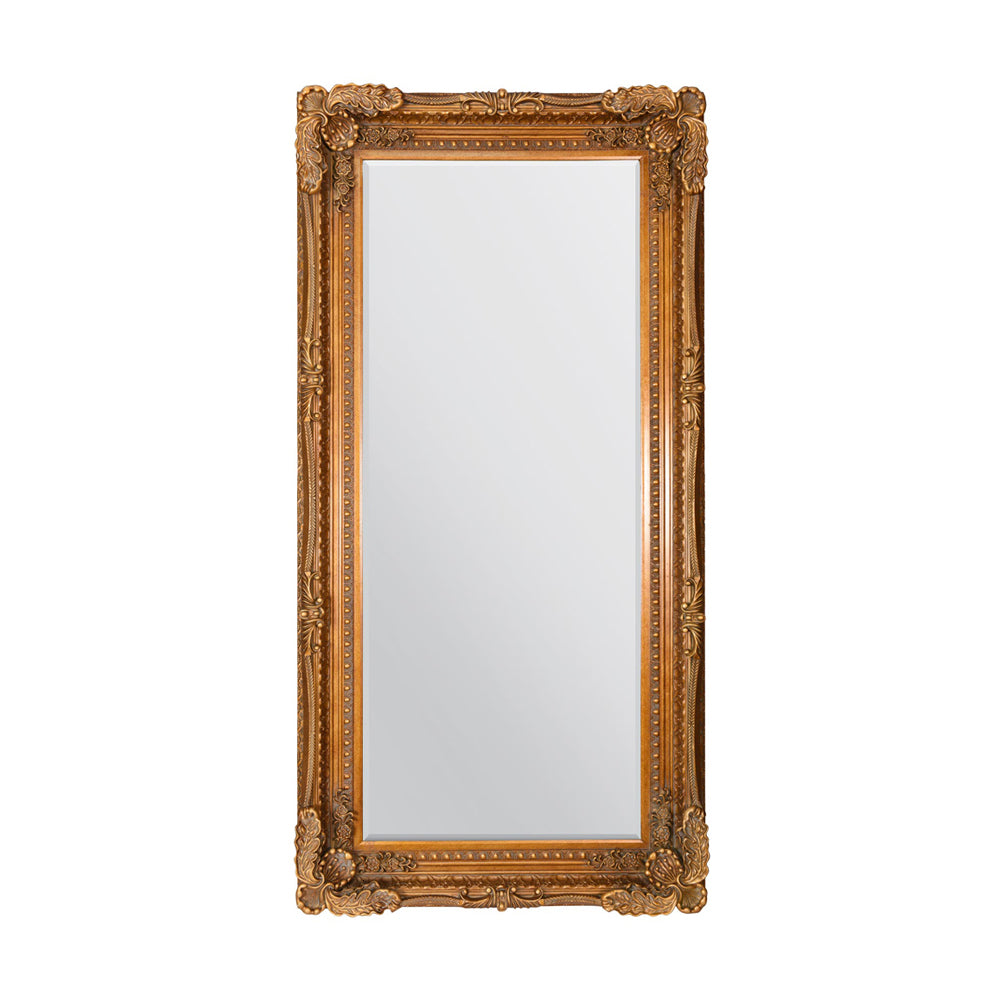 Product photograph of Olivia S Leah Wall Mirror In Gold - 175 X 89cm from Olivia's.