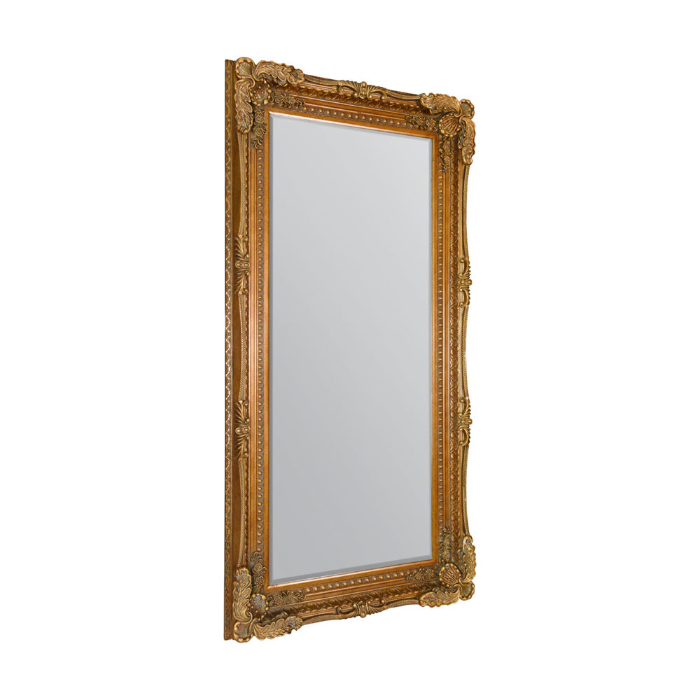 Product photograph of Olivia S Leah Wall Mirror In Gold - 175 X 89cm from Olivia's.