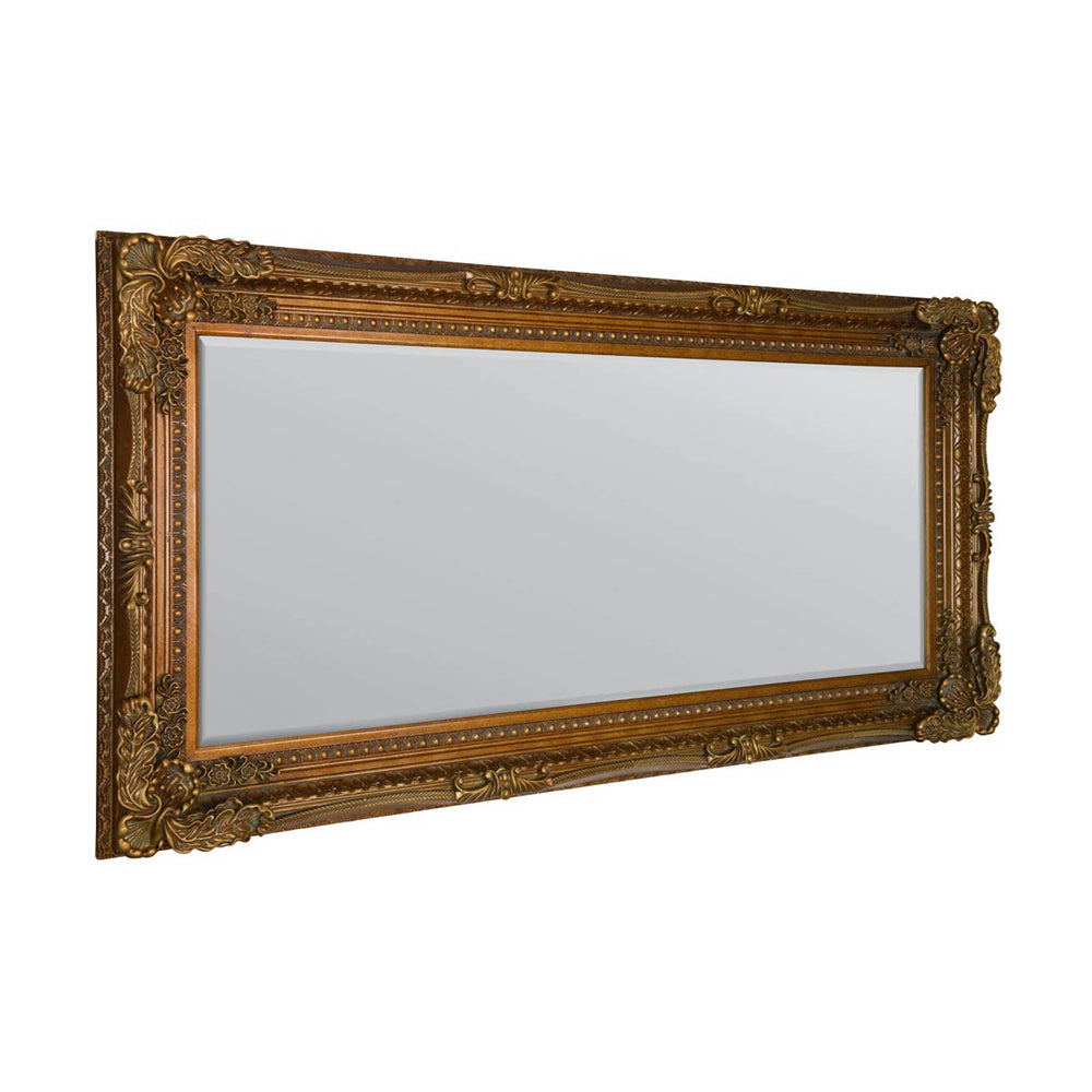 Product photograph of Olivia S Leah Wall Mirror In Gold - 175 X 89cm from Olivia's.